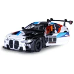 (68282A/2) 1:24 BMW M4 GT3 negru cu sunete (se deschid usile) - imagine 2