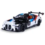 (68282A/2) 1:24 BMW M4 GT3 negru cu sunete (se deschid usile)
