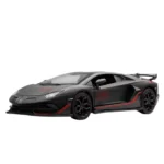 (68269A/2) 1:24 Lamborghini Aventador SVJ negru cu sunete (se deschid usile)