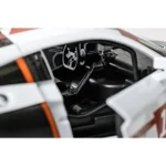 Mașină din metal 1:24 Audi R8 LMS alb cu sunete si lumini (se deschid usile) (68262A/1) - imagine 6