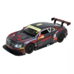 Mașină din metal 1:24 Bentley Continental GT3 Concept cu sunete si lumini (se deschid usile) (68267A)
