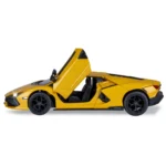 Mașină din metal 1:24 Lamborghini Revuelto galben cu sunete si lumini (se deschid usile) (68200A/2) - imagine 7