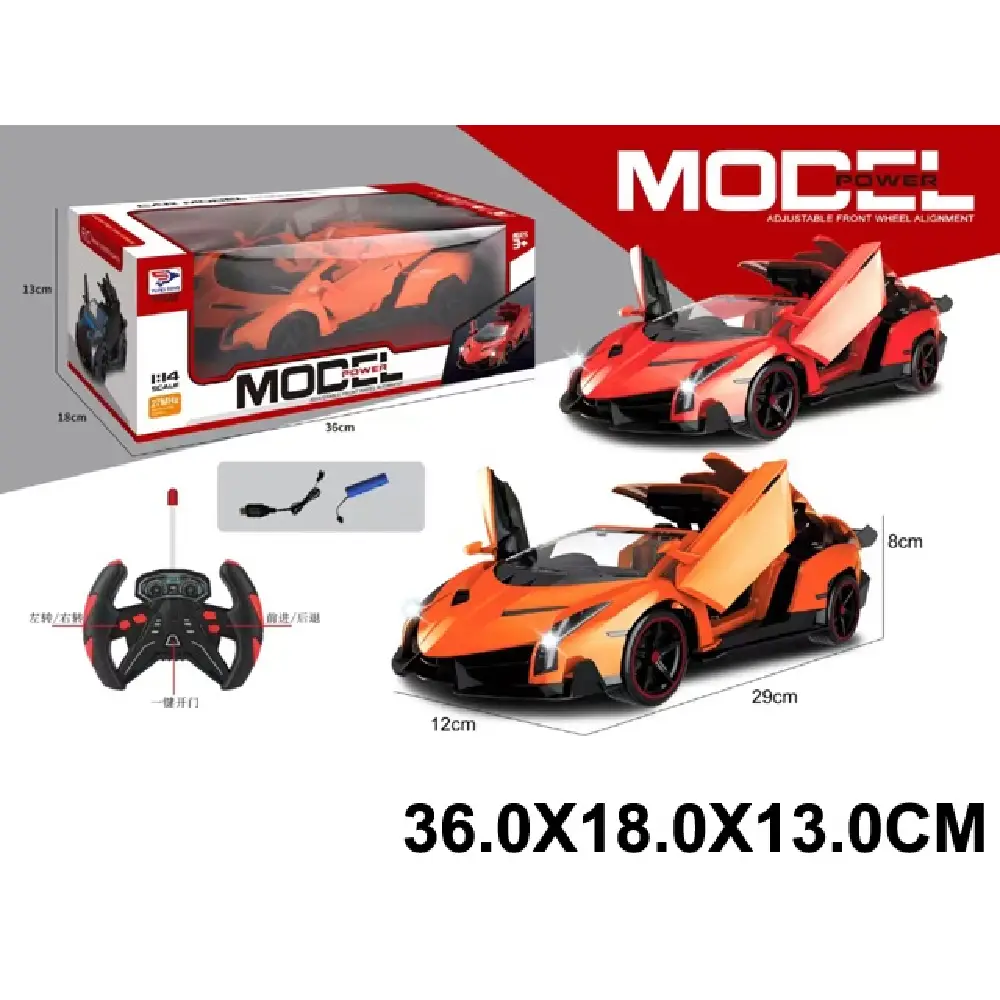 Новый проект (25) (44443) 1:14 Masina cu radiocomanda cu incarcator si lumini - imagine 1