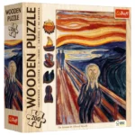 (20252) Țipătul - Edvard Munch, 200 elemente din lemn
