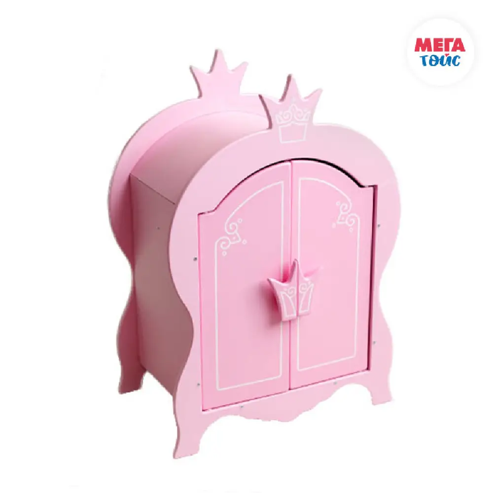 Новый проект (71020) Mobilier de joacă - dulap din colecția Shining Crown (nor roz) - imagine 1