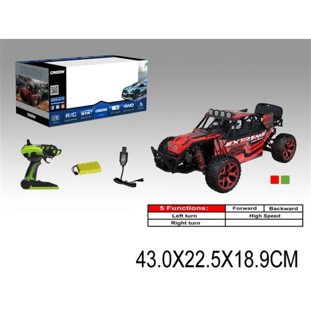 Новый проект (69282) Masina de viteze cu radiocomanda cu incarcator - imagine 1