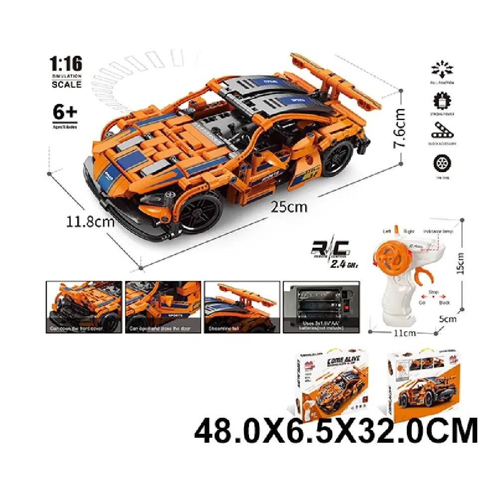 Новый проект (29) (15583) Constructor 408 elemente,masina cu radiocomanda - imagine 1