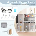 (63291) Bucatarie din lemn pentru papusi - imagine 5
