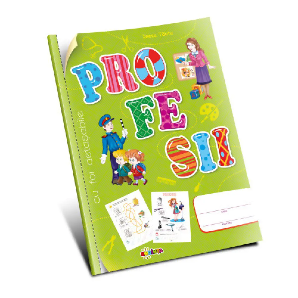 Новый проект (3) (30776) Profesii (cu foi detașabile) - imagine 1