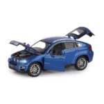 Mașină din metal 1:26 BMW X6 cu sunete si lumini (se deschid usile) (68250A) - imagine 5