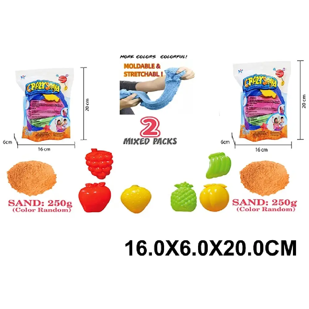 Новый проект (36) (59839) Nisip kinetic, 2 culori cu forme - imagine 1