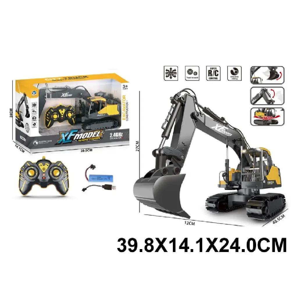 Новый проект (38) (15130) Tractor cu caus cu radiocomanda cu incarcator - imagine 1