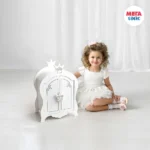 (72020) Mobilier de joacă - dulap din colecția „Shining Crown” (mătase albă ca zăpada) - imagine 3