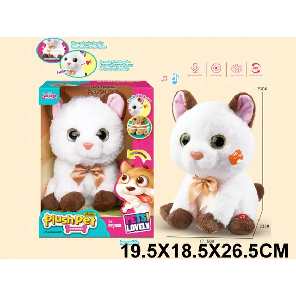 Новый проект (40) (17027) Pisicuta interactiva pe baterii - imagine 1