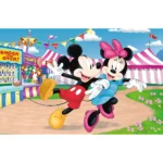 Puzzle 54Mini "Aventurile nebunești ale lui Mickey Mouse" (set 8 buc) (54217) - imagine 3