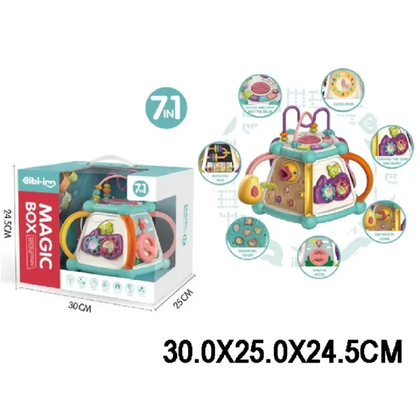 (93992) Cub interactiv cu sunete si lumini