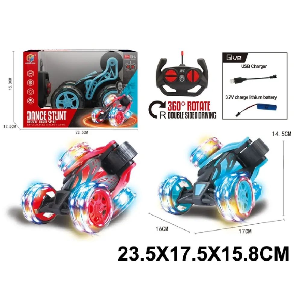 Новый проект (50) (02602) Masina cu radiocomanda cu incarcator si lumini - imagine 1