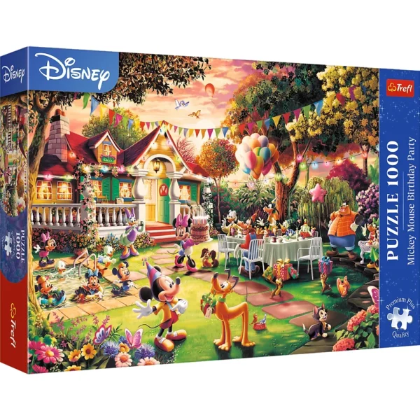 (10915) Petrecerea de ziua lui Mickey Mouse, 1000 elemente Premium Plus