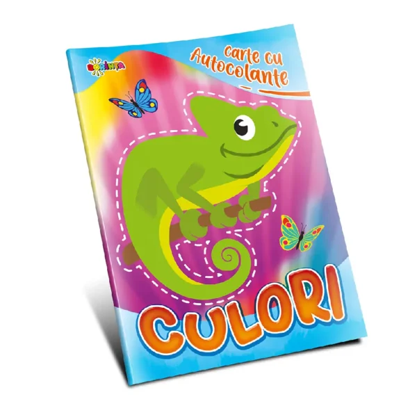 (60650) Carte cu autocolante. Culori