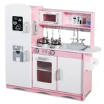Bucatarie din lemn pentru fetite, cu sunete si lumini (63277) - imagine 6