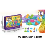 Nisip kinetic in set cu forme (19553)