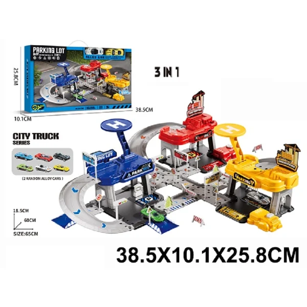 (82445) Parcare in set cu masinute