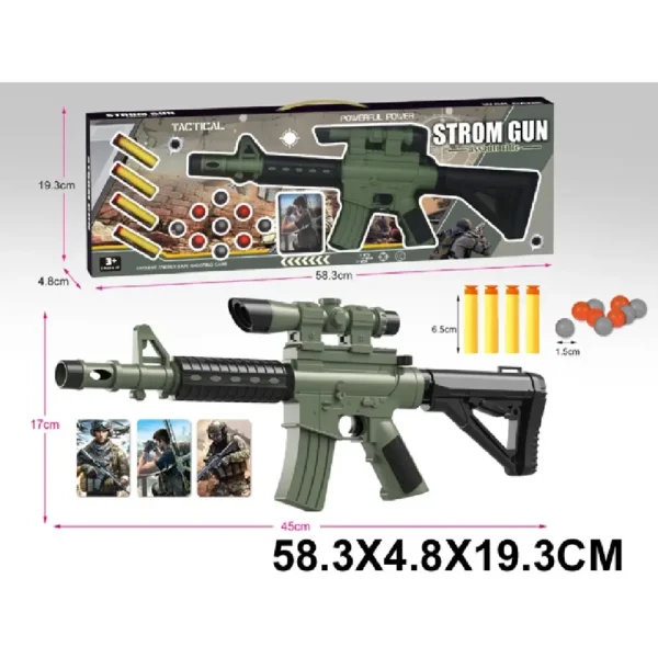 (23490) Pistol cu gloante moi