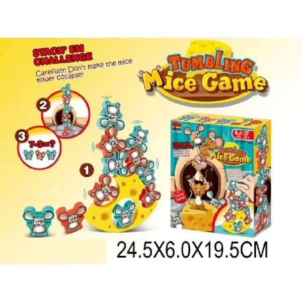 (89353) Joc de masa "Stivuiește soriceiii "