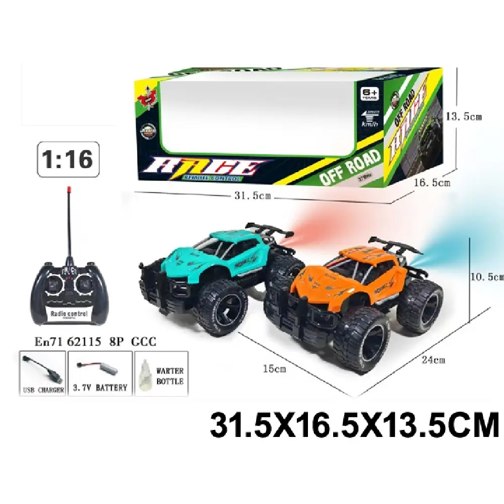 Новый проект (78) (359157) Masina curadiocomanda cu USB pentru incarcare,cu spray - imagine 1