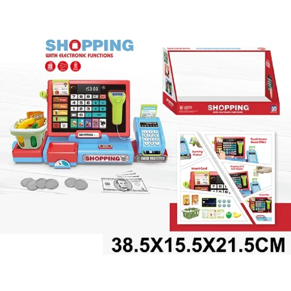 (43876) Aparat de casa pe baterii in set cu accesorii