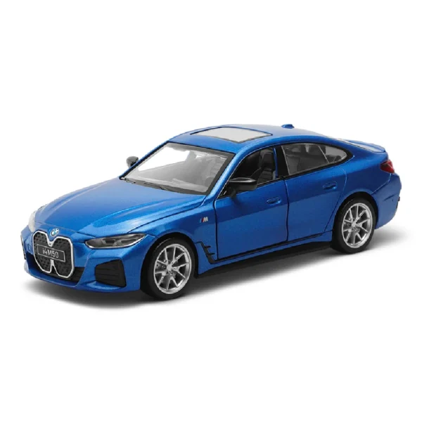 Mașină din metal 1:34 BMW i4 M50 (se deschid usile) (32720)