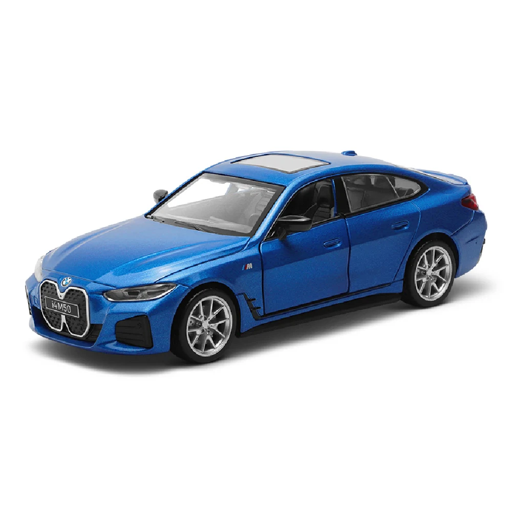 Новый проект (1) Mașină din metal 1:34 BMW i4 M50 (se deschid usile) (32720) - imagine 1