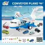 Avion cu sunete in set cu masinute (241452)