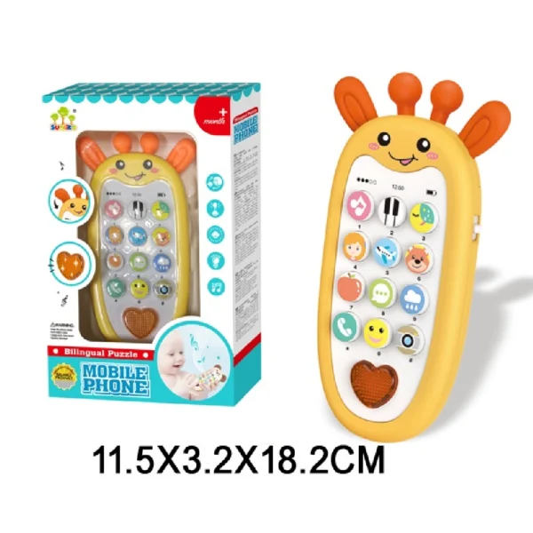 Telefon pe baterii cu sunete si lumini (69503)