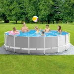 Piscină cu cadru metalic Prism Frame Premium 457×122 cm, 16805 L, cu pompă 3785 L/h, set complet, Intex (26726) - imagine 8