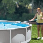 Set de curățare piscină până la 488 cm, mâner telescopic 239 cm, plasă și duză de aspirare cu sac colector, Intex (28002) - imagine 2