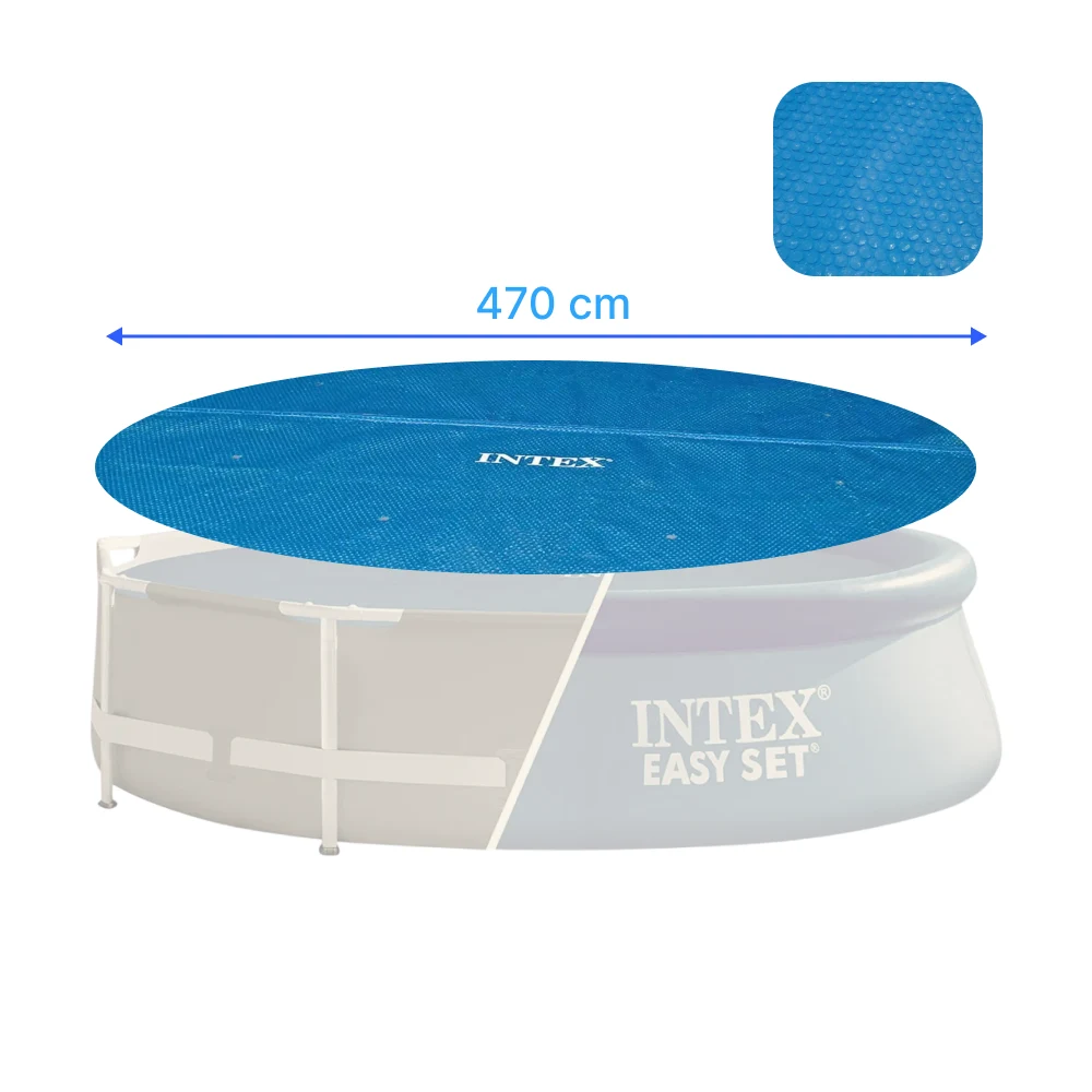 28014(1) Prelată solară 470 cm pentru piscină rotundă 488 cm, Intex (28014) - imagine 1