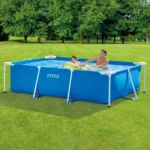 Piscină cu cadru metalic Rectangular Frame 260×160×65 cm, 2282 L, Intex (28271) - imagine 3