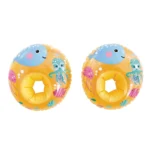 Aripioare gonflabile de înot Little Sea Pals, 27×25 cm, 3–6 ani, Intex - imagine 4