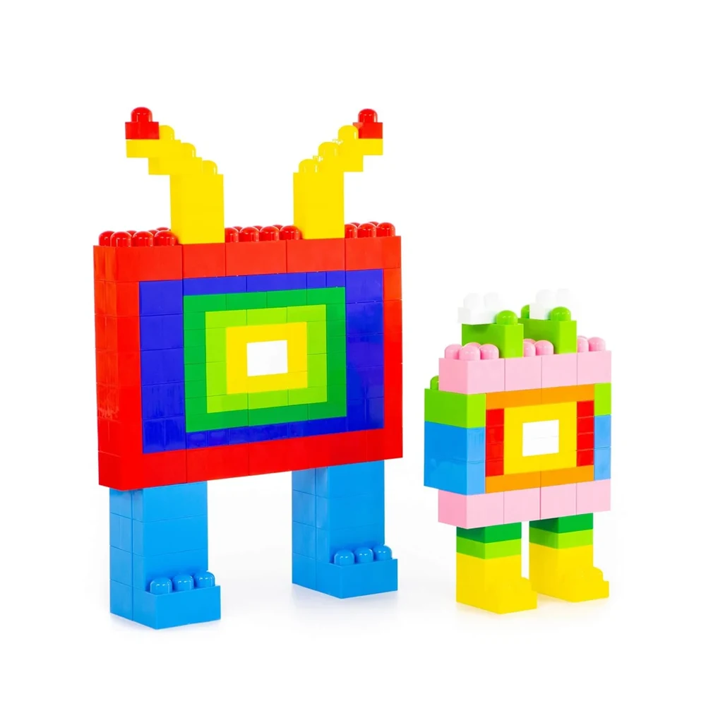 7727 Constructor pentru copii Gigant, 198 piese, Polesie (7727) - imagine 1