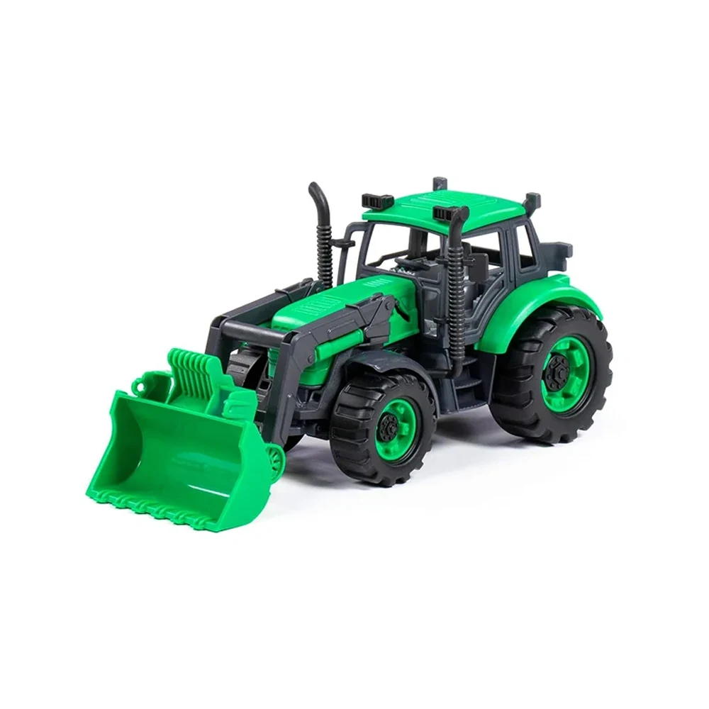 91796 Tractor cu inerție Progress cu cupă frontală, Polesie (91796) - imagine 1