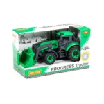 Tractor cu inerție Progress cu cupă frontală, Polesie (91796) - imagine 4