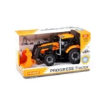 Tractor cu inerție Progress cu cupă frontală, Polesie (91802) - imagine 4