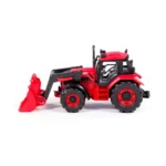 Tractor cu inerție și cupă frontală Belarus, roșu, Polesie (91864) - imagine 2