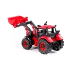 Tractor cu inerție și cupă frontală Belarus, roșu, Polesie (91864) - imagine 3