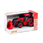 Tractor cu inerție și cupă frontală Belarus, roșu, Polesie (91864) - imagine 6
