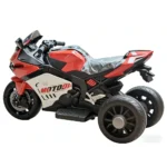 Motocicletă electrică pentru copii, roșie (64767) - imagine 2