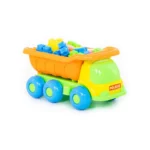 Camion basculant cu set de construcție – 35 piese, Polesie (4342) - imagine 4