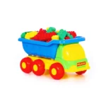 Camion cu set de construcție, Polesie (1664) - imagine 4