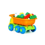 Camion cu set de construcție, Polesie (1664) - imagine 6